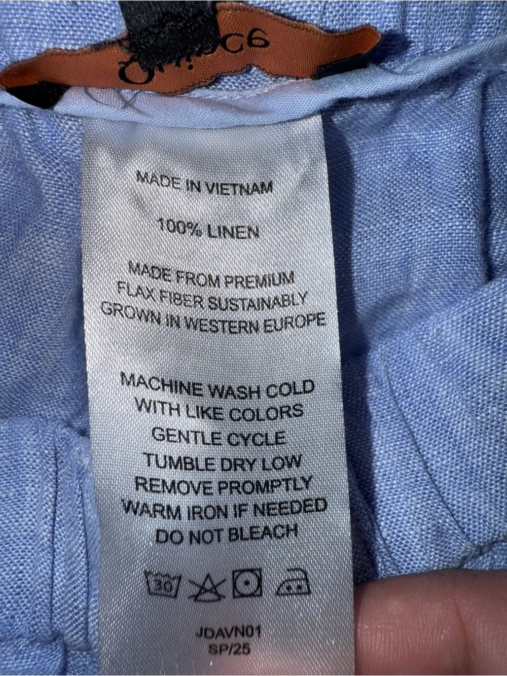 Quince 100% European Linen Pants Size M